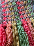 COTTON POD Crochet Kit ~ Spring Meadow Scarf (4 colourways)