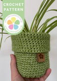 Super Simple Tub Crochet pattern by Sharon Oldfield for Cotton Pod