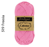 Buy Scheepjes Catona 25g Mercerised Cotton from Cotton Pod UK 519 Freesia
