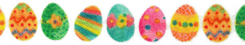 Berisfords Ribbon ~ Easter Eggs ~ 15mm & 25mm wide