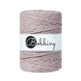 Buy Bobbiny 5mm Macramé Cord Pearl from Cotton Pod UK
