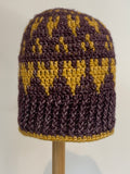 Chérie Beanie Hat Crochet Pattern by Sharon Oldfield at Cotton Pod