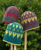 Chérie Beanie Hat Crochet Pattern by Sharon Oldfield at Cotton Pod