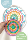 COTTON POD Crochet Kit ~ Naissance Mandala ~ Catona Minis (20cm diameter)