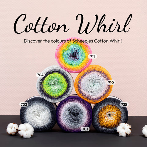 * NEW * Scheepjes Cotton Whirl