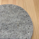 Joe's Toes Felt Circles with Punch Holes ~ two sizes