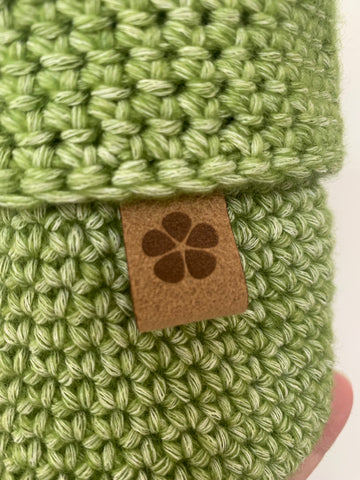 Cotton Pod Ultra~Suede Logo Tag