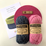 Two Tone Tube crochet kit by Sharon Oldfield for Cotton Pod