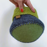 Two Tone Tube crochet kit by Sharon Oldfield for Cotton Pod