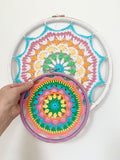 Naissance Mandala Pattern with Hoop Tutorial (PDF Download)