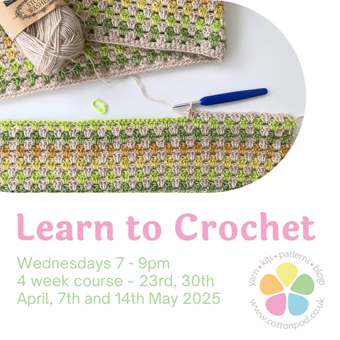 Learn to Crochet Course Ramsbottom Bury Greater Manchester UK