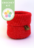 Super Simple Tub Crochet Kit by Sharon Oldfield for Cotton Pod