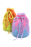 Poco Drawstring Bag Crochet Pattern & Kits from Cotton Pod UK