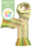 Buy Spring Meadow Granny Stripe Scarf Kit from Cotton Pod