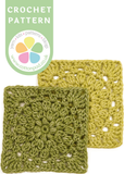 Snowflower Granny Square Pattern (PDF Download)