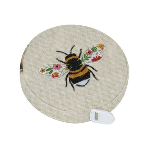 HOBBY GIFT ~ Bees ~ Retractable Tape Measure
