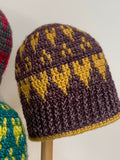 Chérie Beanie Hat Crochet Pattern by Sharon Oldfield at Cotton Pod