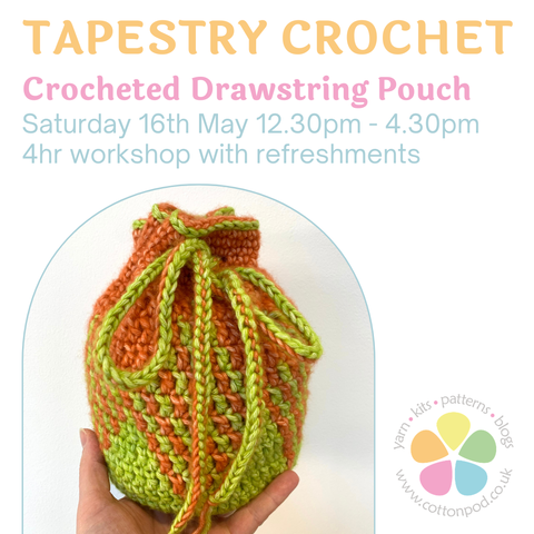 Taestry Crochet workshop Bury Greater Manchester May 2026