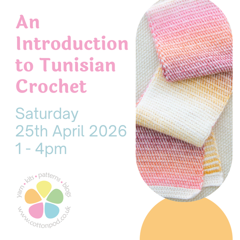 Tunisian Crochet Workshop Bury Manchester