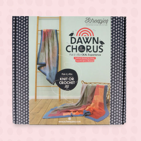 Buy Scheepjes Dawn Chorus CKAL Bullfinch Blanket Kit from Cotton Pod UK