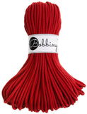 Buy 3mm Bobbiny Braided Cotton Cord, red from Cotton Pod UK