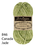 Buy Scheepjes Stonewashed XL yarn Cotton Pod UK