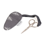 Hobby Gift Embroidery Scissors Grey Bees TK25\591