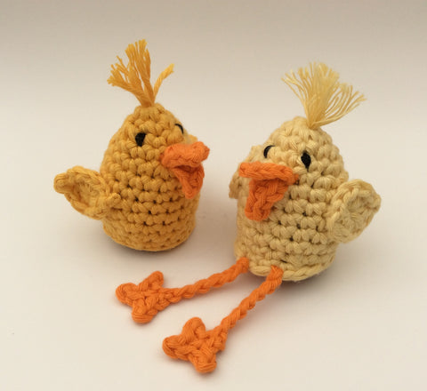 COTTON POD Crochet Pattern - Easter Chick (free PDF download)