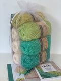 SCHEEPJES Crochet Kit ~ Forest Valley Shawl ~ 4 colourways